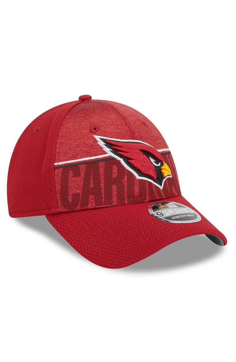 New Era Men's New Era Cardinal Arizona Cardinals 2023 NFL Training Camp 9FORTY Adjustable Hat, Alternate, color, Cardinal