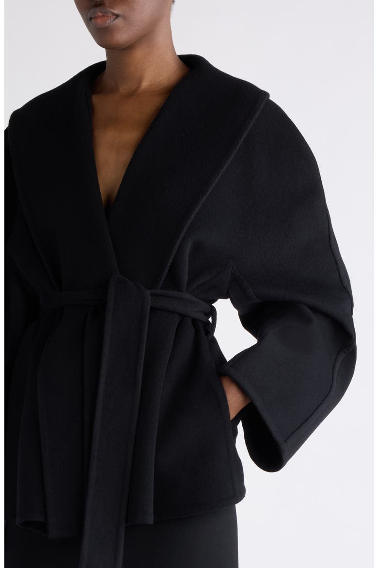 Wool Blend Wrap Coat, Alternate, color, 1000 BLACK