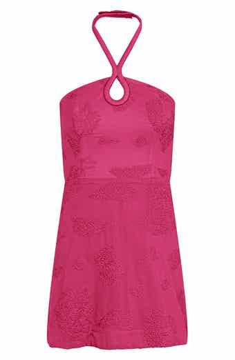 ViX Paula Hermanny Solid Jordana Cover-Up Dress