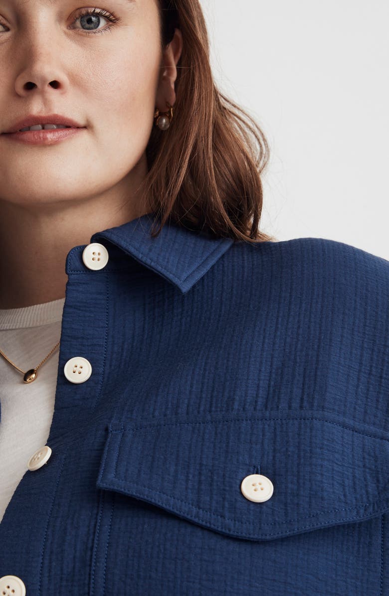 Madewell Superoversize Shirt Jacket, Alternate, color, 