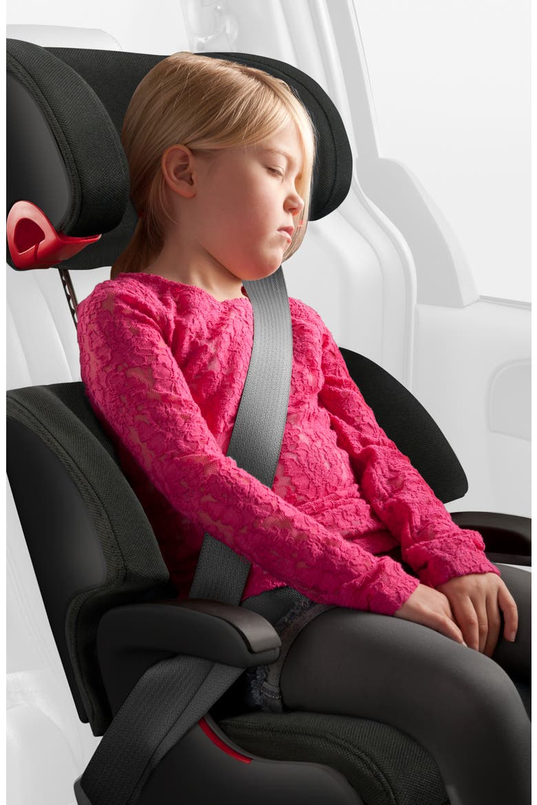 Oobr Convertible High Back/Backless Booster Seat, Alternate, color, RAILROAD ZIIP