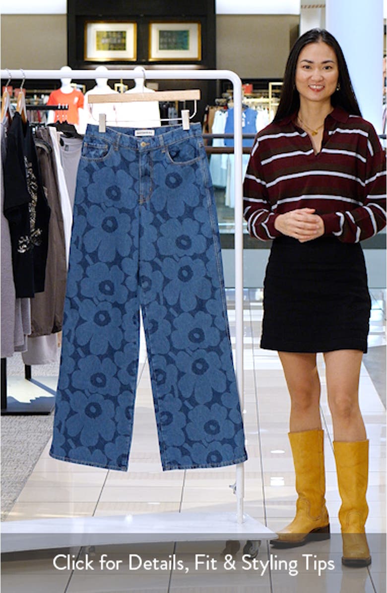 Maridenim Unikko Wide Leg Jeans, sales video thumbnail
