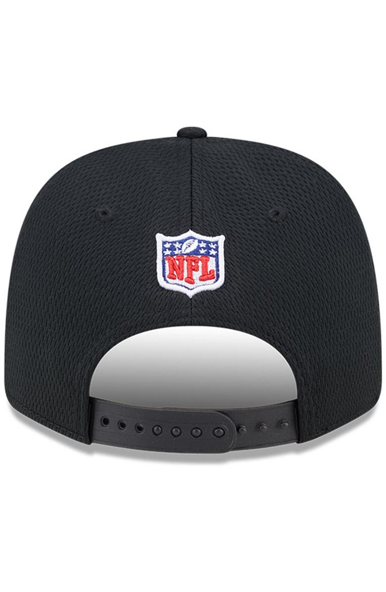 New Era Men's New Era Black Pittsburgh Steelers 2024 Sideline 9SEVENTY Stretch-Snap Hat, Alternate, color, 