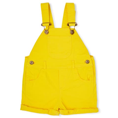 Denim Overall Shorts