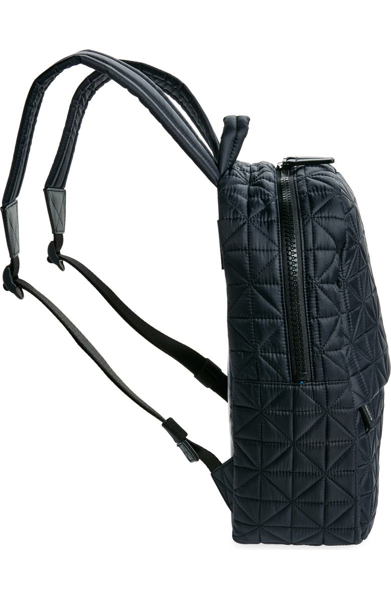 VeeCollective Vee Water Repellent Quilted Nylon Backpack, Alternate, color,