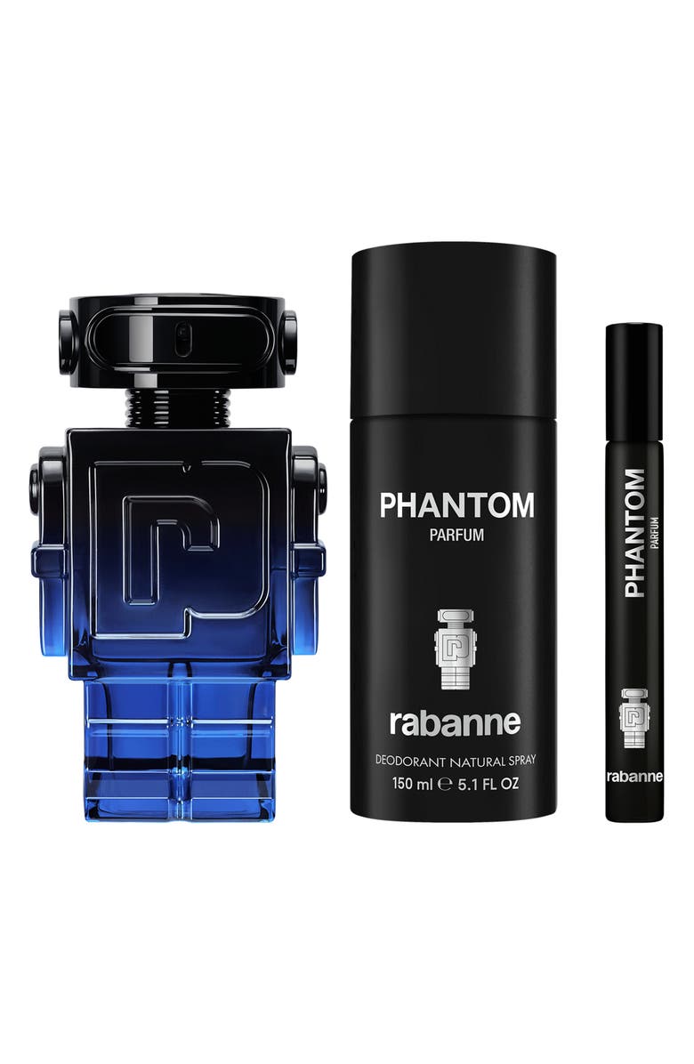 Rabanne Phantom Intense Eau de Parfum 3-Piece Gift Set $221 Value, Alternate, color,
