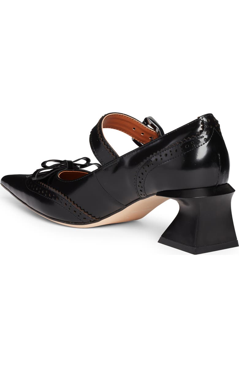 Shushu/Tong Bow Detail Pointed Toe Oxford Mary Jane Pump, Alternate, color,