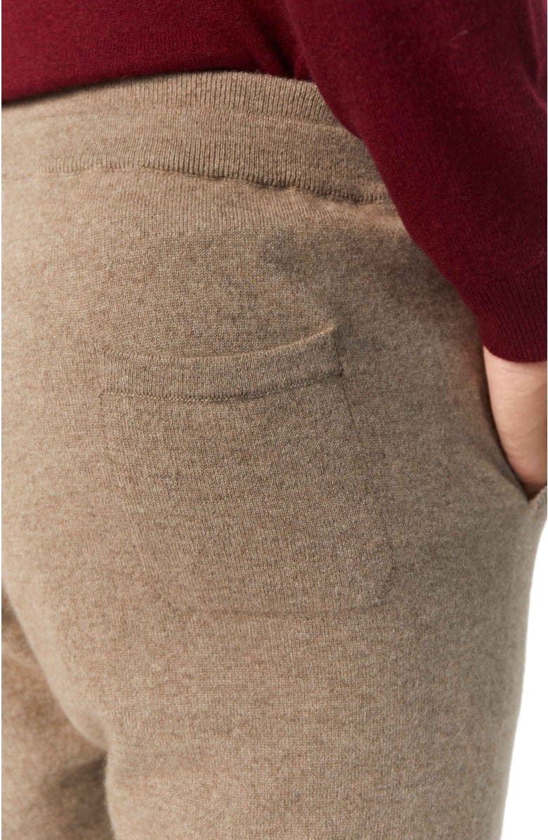 GOBI Mongolian Cashmere Men's Cashmere  Jogger, Alternate, color, Taupe