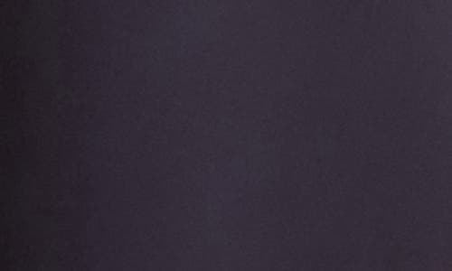 Shop Karen Kane Cotton Blend Midi A-line Skirt In Navy