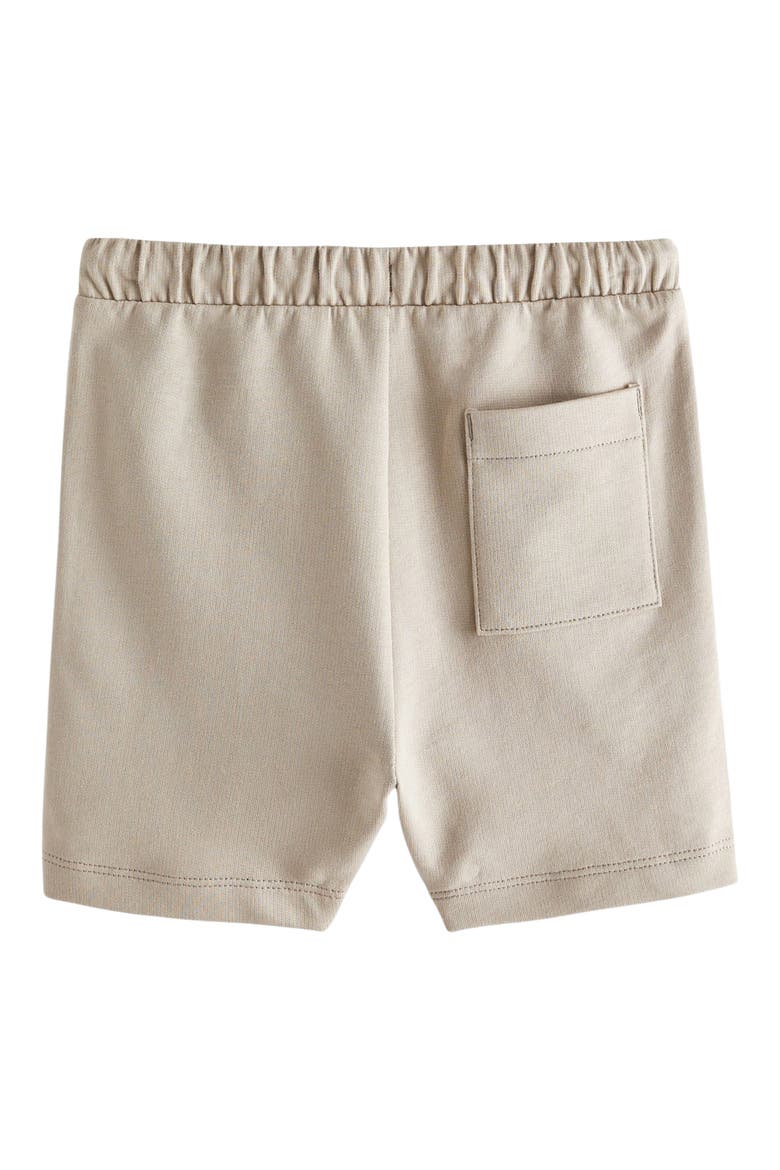 Kids' Core Knit Cotton Drawstring Shorts, Alternate, color, CREAM