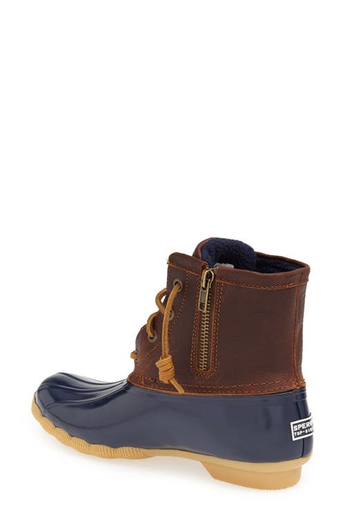 Sperry Top-sider® Sperry Saltwater Duck Boot In Tan/navy