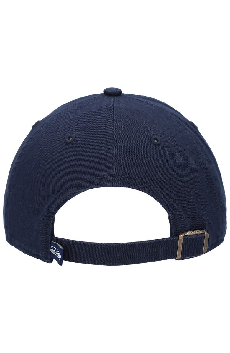 '47 Women's '47 College Navy Seattle Seahawks Vocal Clean Up Adjustable Hat, Alternate, color, Navy