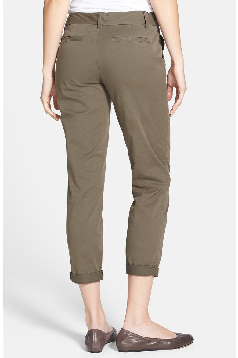 Crop Chinos, Alternate, color, OLIVE TUSCAN