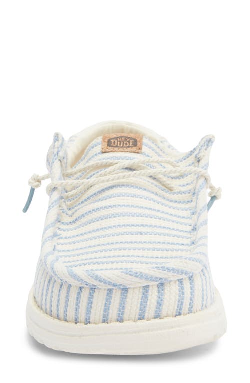 Hey Dude Wally Resort Slip-on Sneaker In Blue