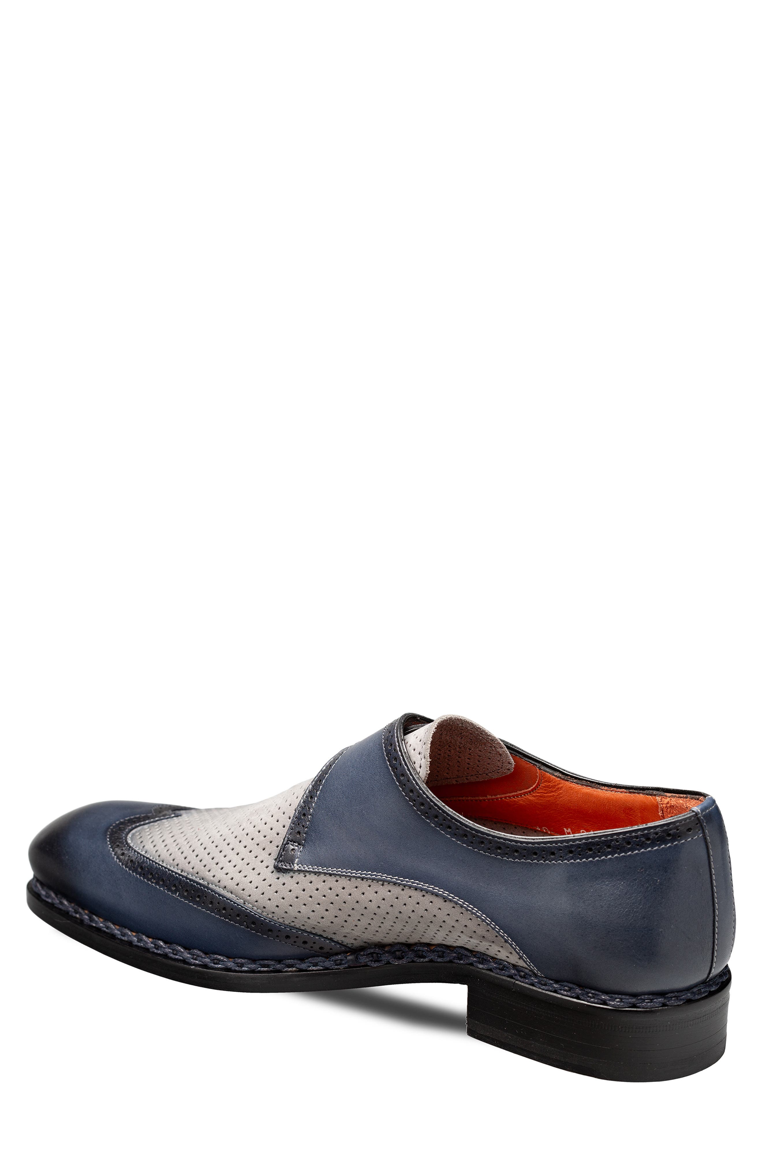 Mezlan Blanes Monk Strap Shoe, Alternate, color, 