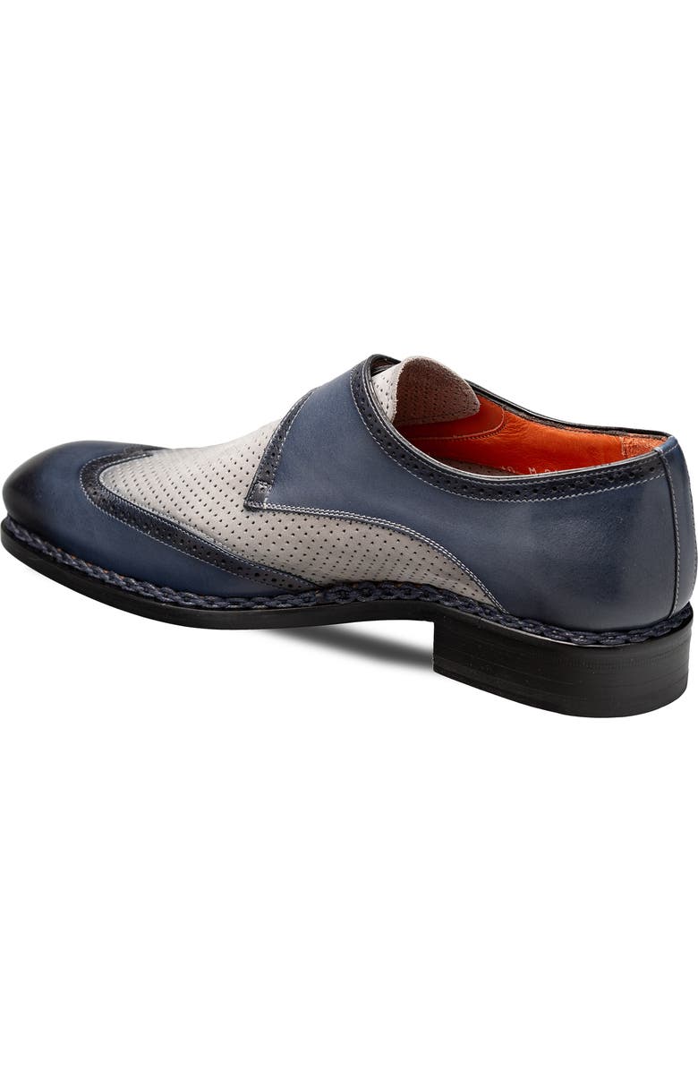 Mezlan Blanes Monk Strap Shoe, Alternate, color,