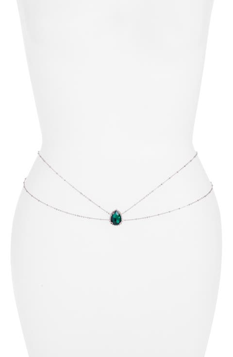 Heart of the Ocean Belly Chain