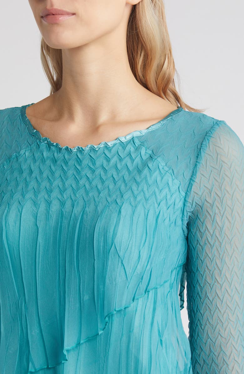 Komarov Tiered Cocktail Dress, Alternate, color,