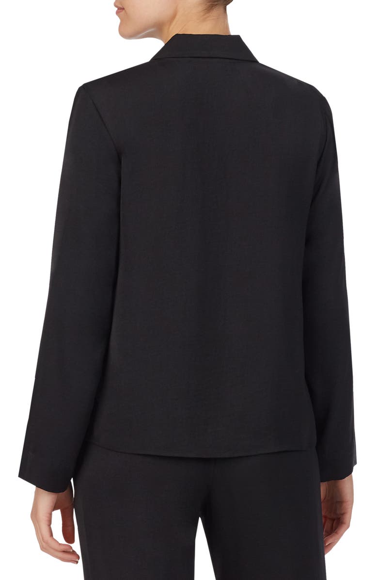 Shady Lady Notch Collar Pajama Top, Alternate, color, 