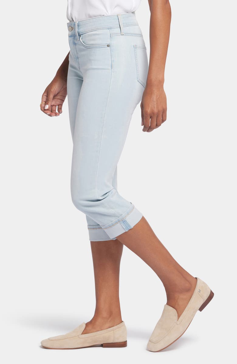 NYDJ Marilyn Cool Embrace Straight Crop Jeans, Alternate, color, Oceanfront