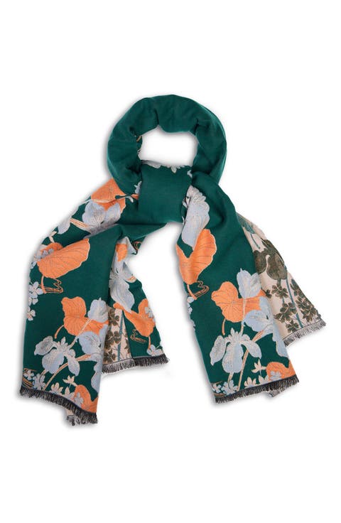 Floral Reversible Scarf