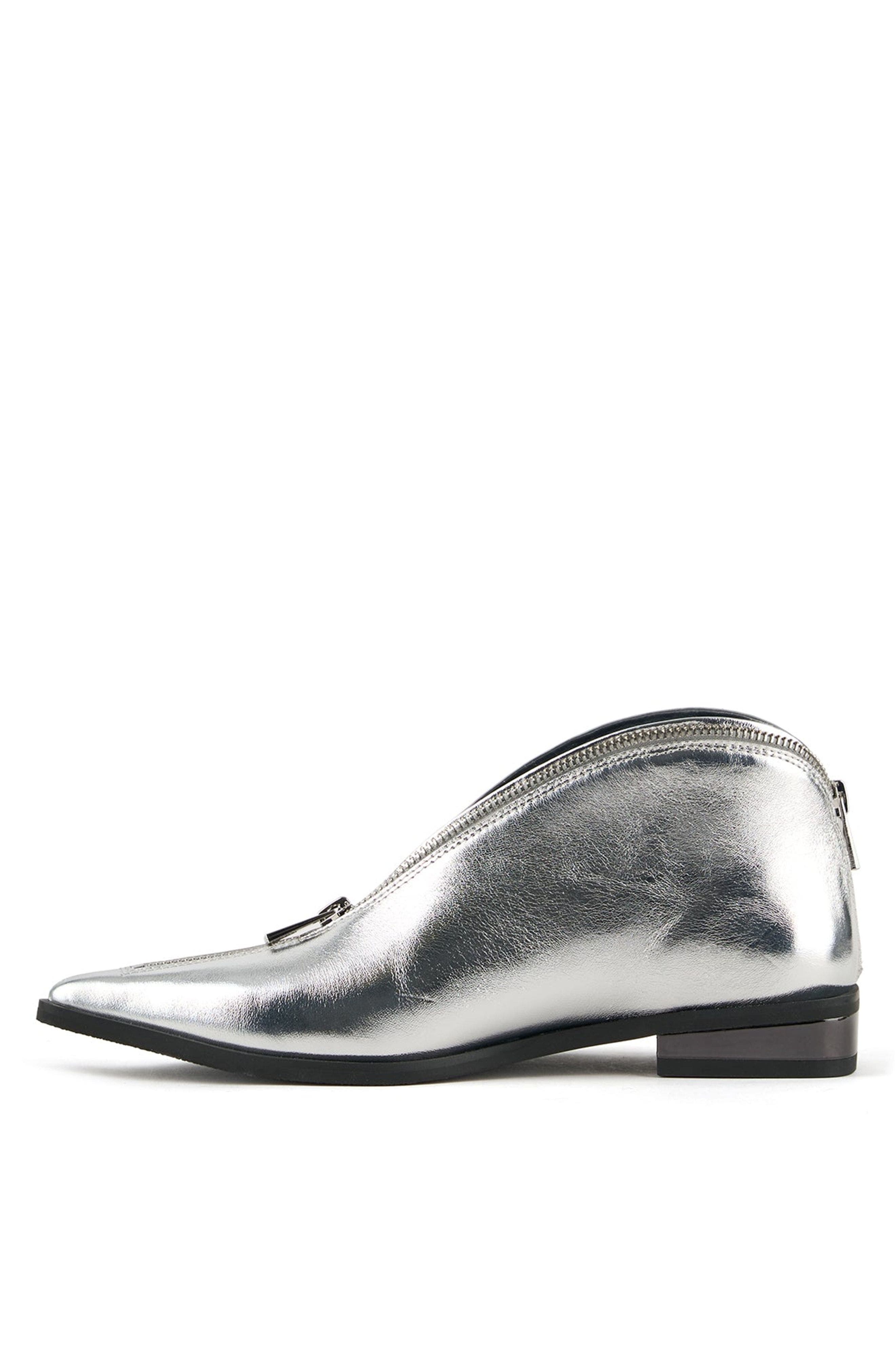 United Nude Stacy Lo Boot, Alternate, color, Silver