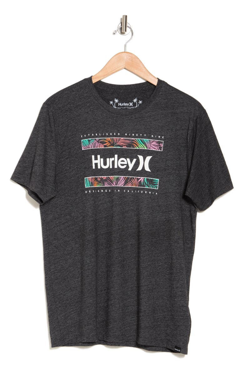 Hurley Everyday Pacific Barred Graphic T-Shirt, Alternate, color, 