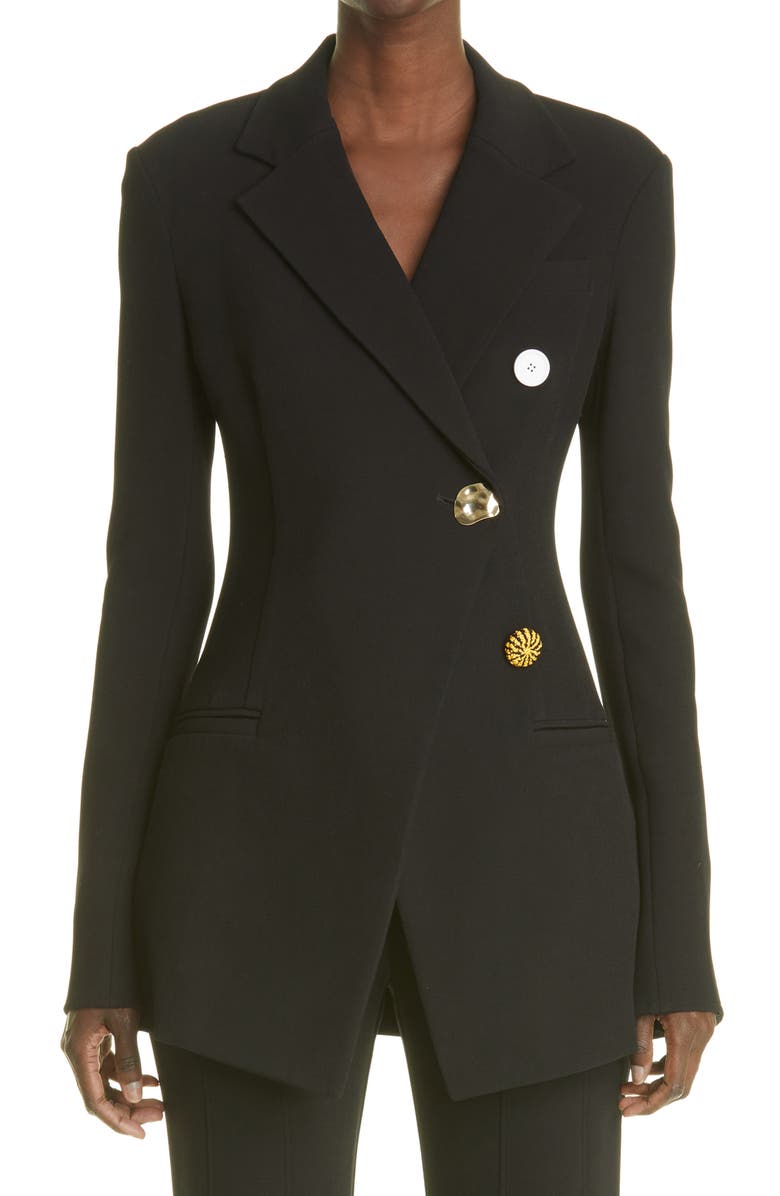 Proenza Schouler Button Blazer, Main, color,