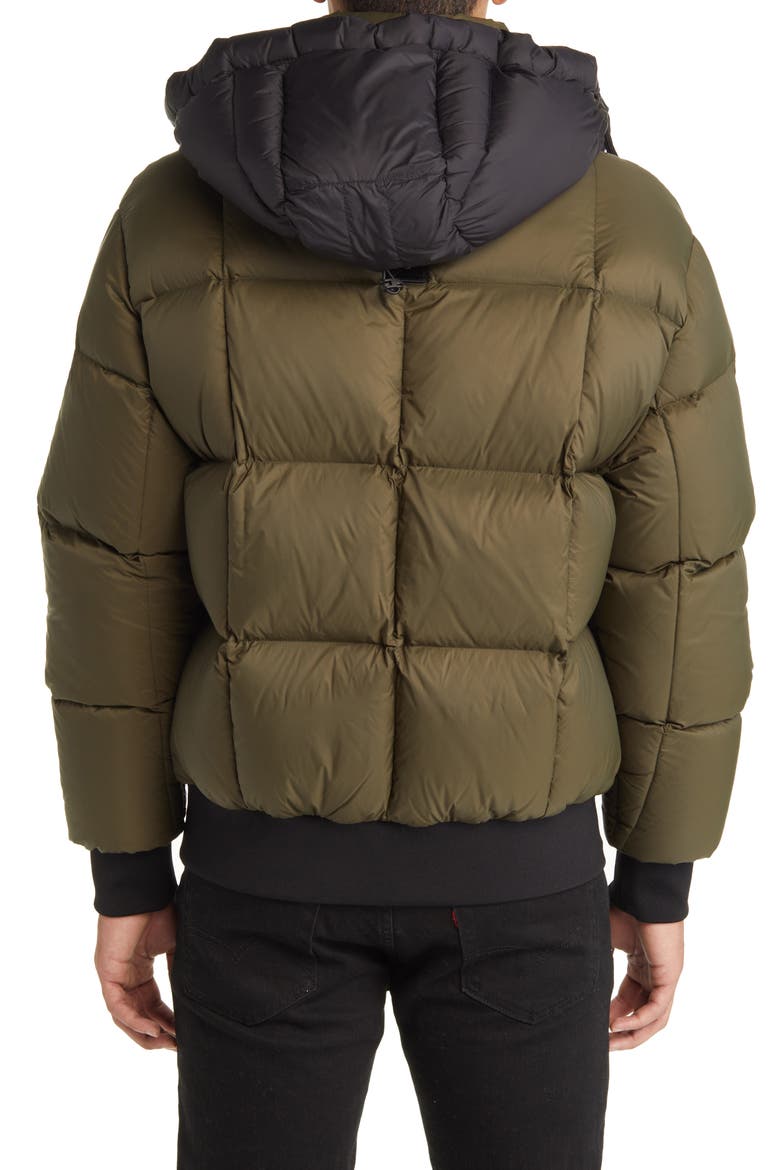125th Street Quilted Down Coat, Alternate, color, PARK GREEN