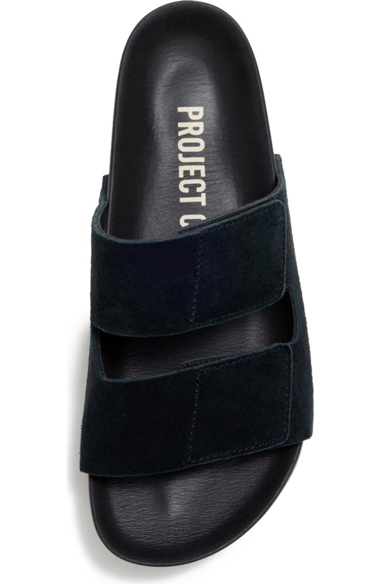 Project Cloud Propel Platform Slide Sandal, Alternate, color, Black Nubuck