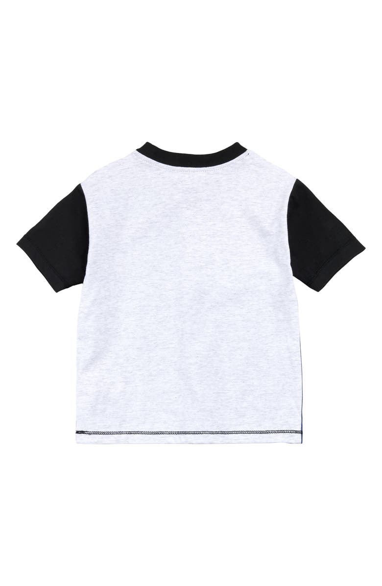 MILES THE LABEL Kids' Colorblock Organic Cotton T-Shirt, Alternate, color, 