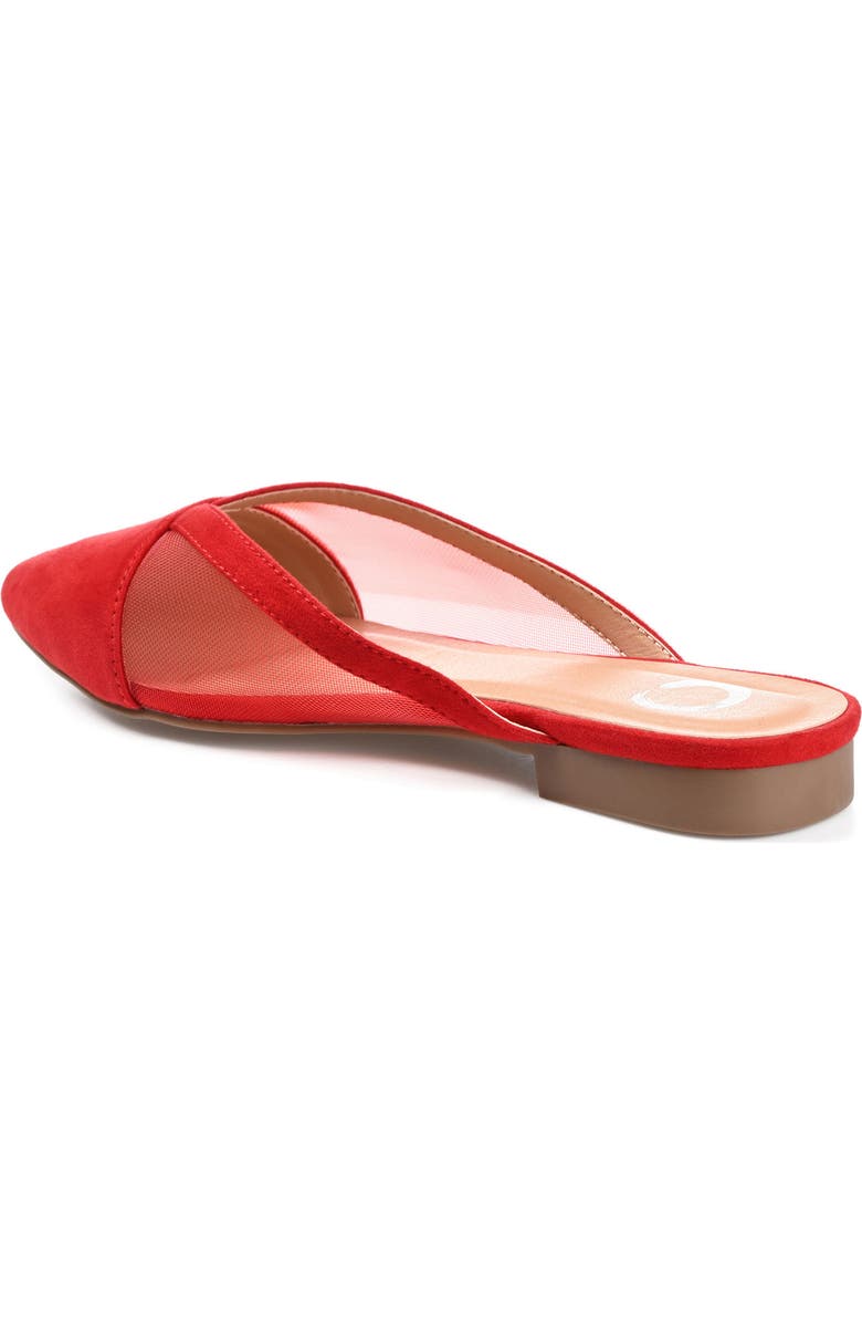 Journee Collection Reeo Mule, Alternate, color, Red