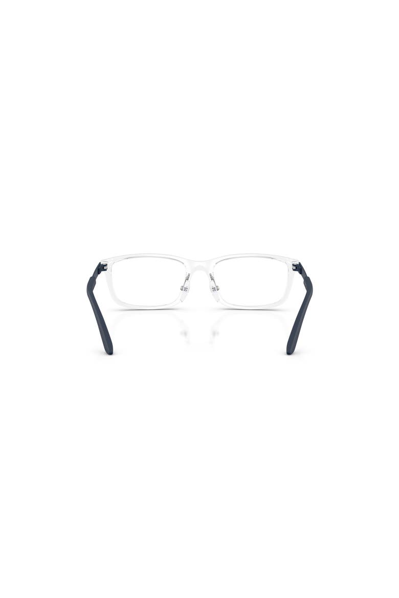 49mm Rectangle optical glasses, Alternate, color, Transparent