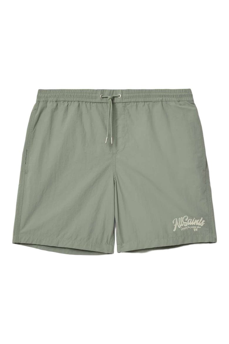 Odyssey Logo Swim Trunks, Alternate, color, SPRING GREEN