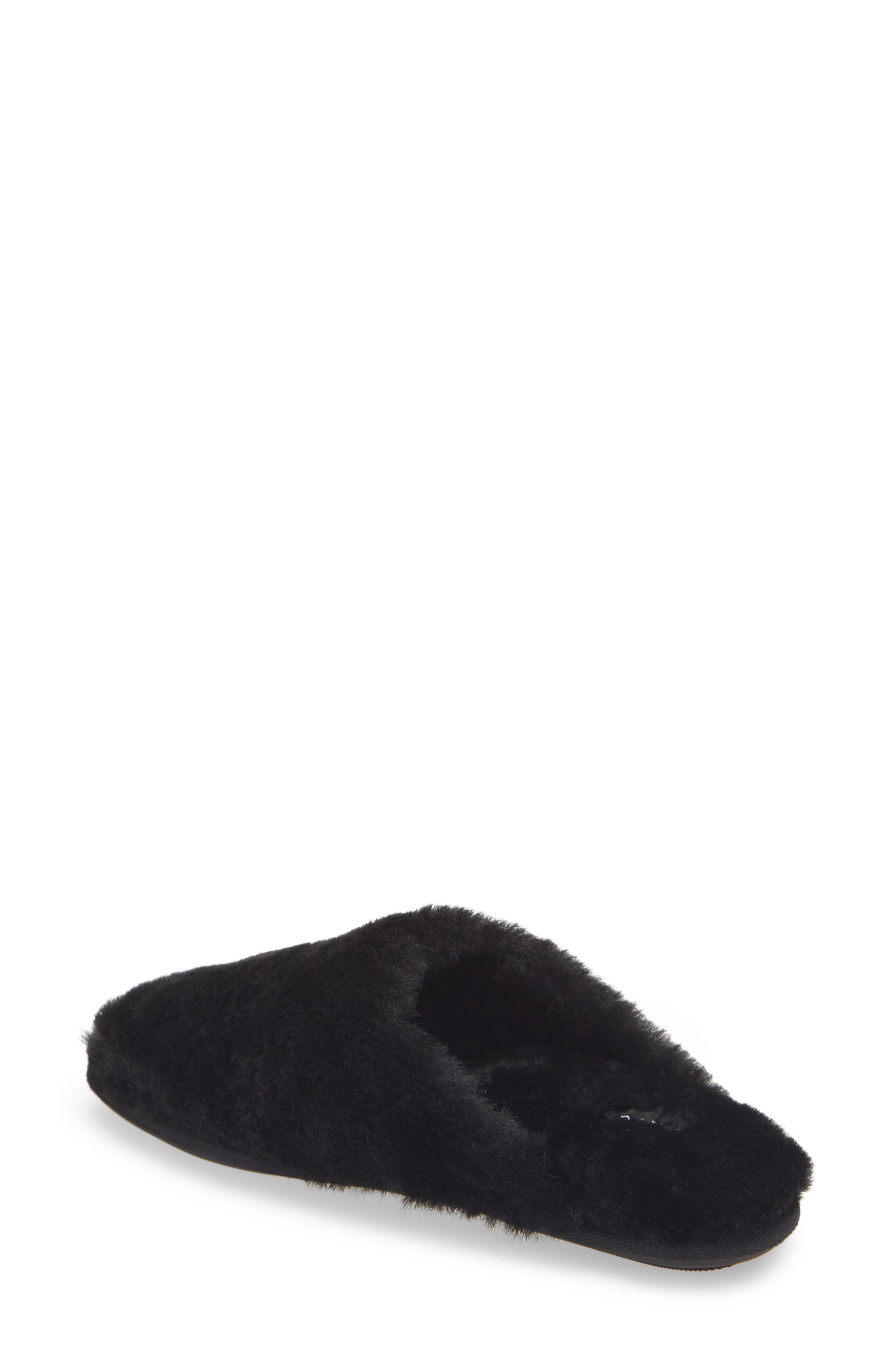 Natori Bliss Genuine Shearling Slipper, Alternate, color, 