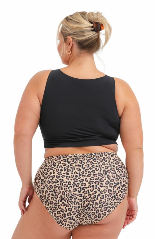 LIME RICKI SWIMWEAR LIME RICKI SWIMWEAR HIGH-WAIST BOTTOM 