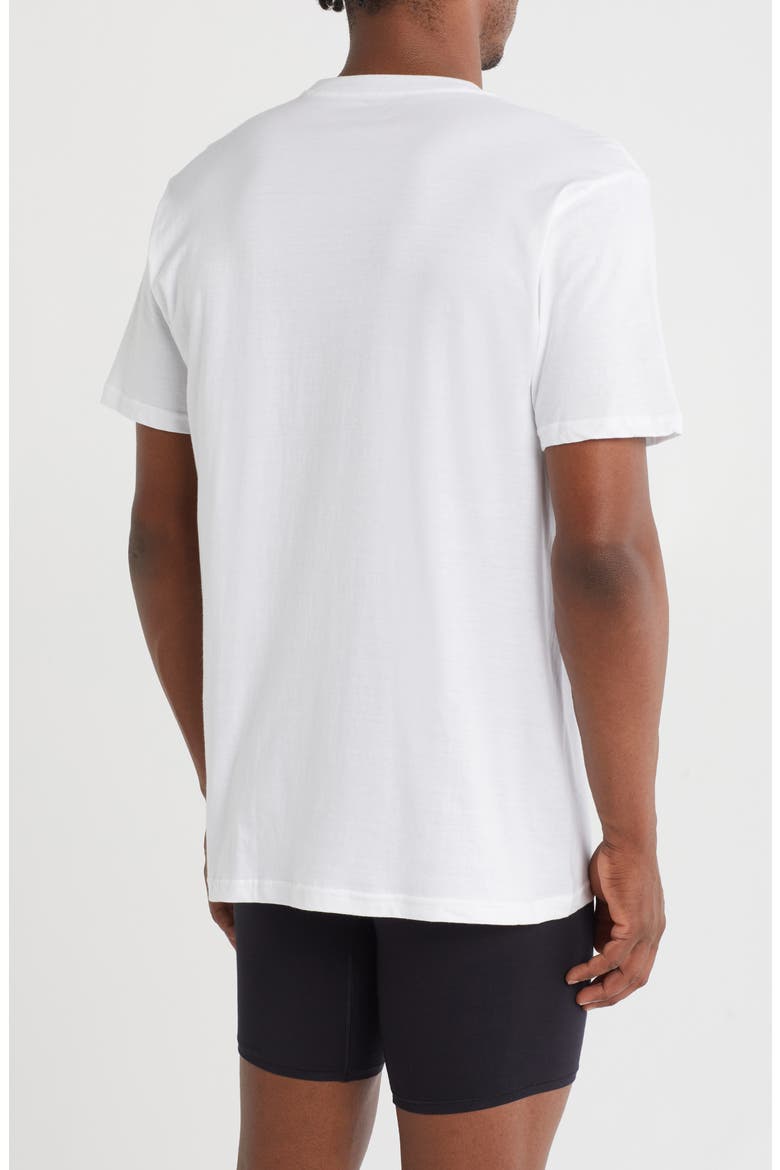 Cotton Classic 3-Pack Crewneck T-Shirts, Alternate, color, WHITE