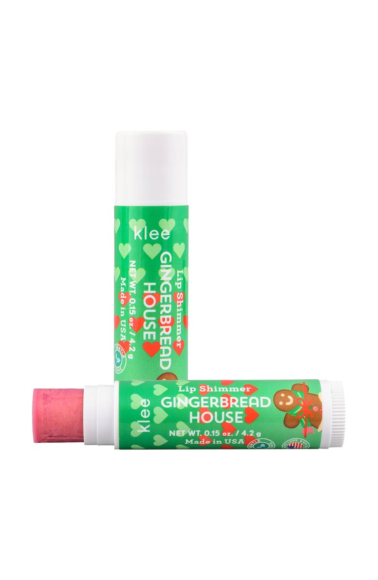 Klee Naturals Snowflake Shimmer - Kids' Holiday Eye Shadow and Lip Shimmer Set, Alternate, color, Multi