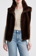 Via Spiga Faux Fur Vest