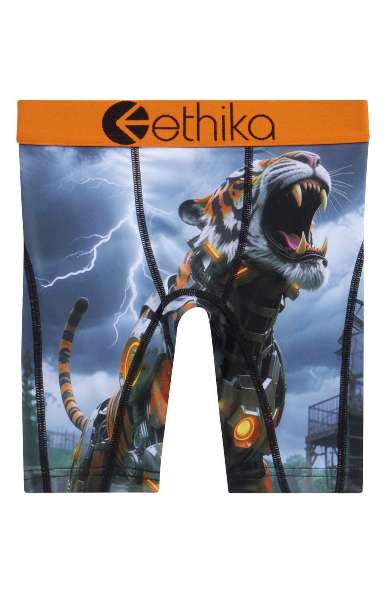 Ethika Kids' Cyberfang Boxer Briefs, Main, color, Cyberfang