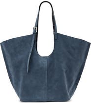 AllSaints Ara East West Suede Tote