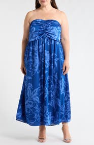 SUGARLIPS Ciara Floral Tiffi Convertible Maxi Dress