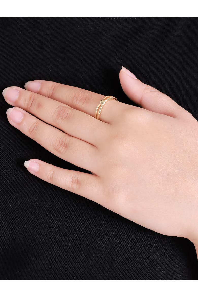 Love Knot Ring in 14K Gold, Alternate, color, Yellow Gold