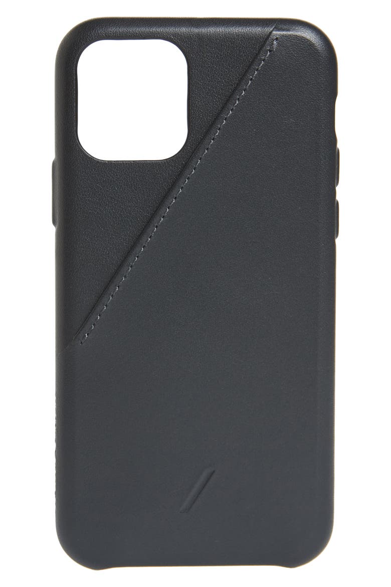 CLIC Card iPhone 11, 11 Pro & 11 Pro Max Case, Main, color, BLACK