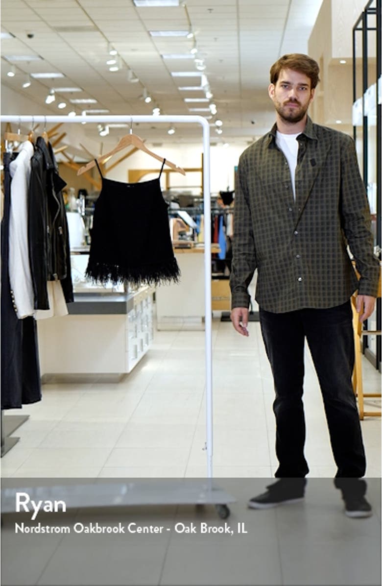 Sparkle Feather Trim Camisole, sales video thumbnail