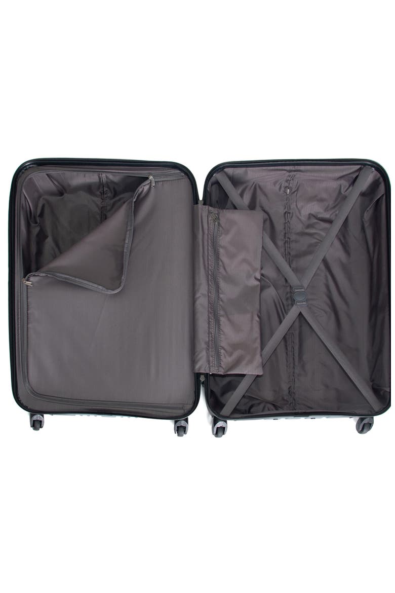 Out of Bounds 28 Inch Checked Suitcase, Alternate, color, MUSHROOM