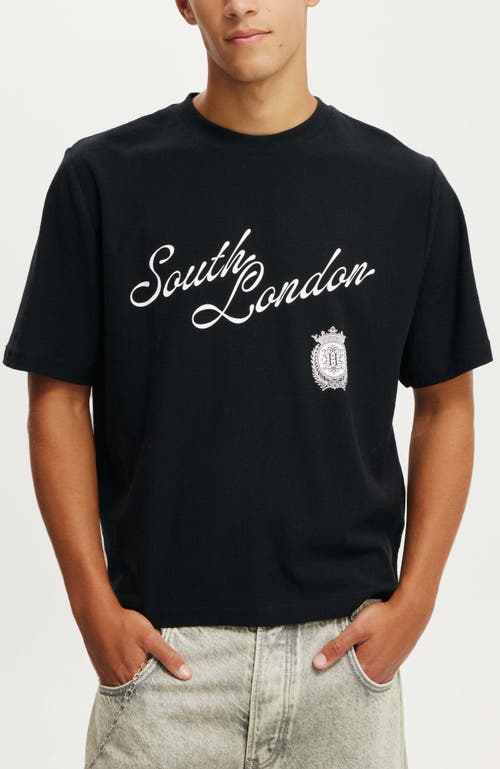 COTTON ON CROPPED FIT GRAPHIC T-SHIRT 