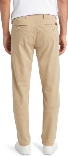 Kullen Flat Front Stretch Sateen Chinos