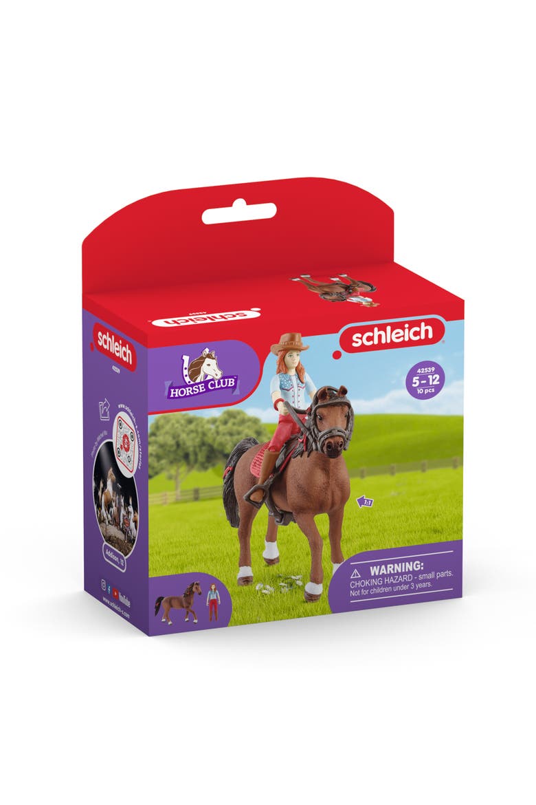 Horse Club Hannah & Cayenne Figurine Playset, Alternate, color, Multicolored