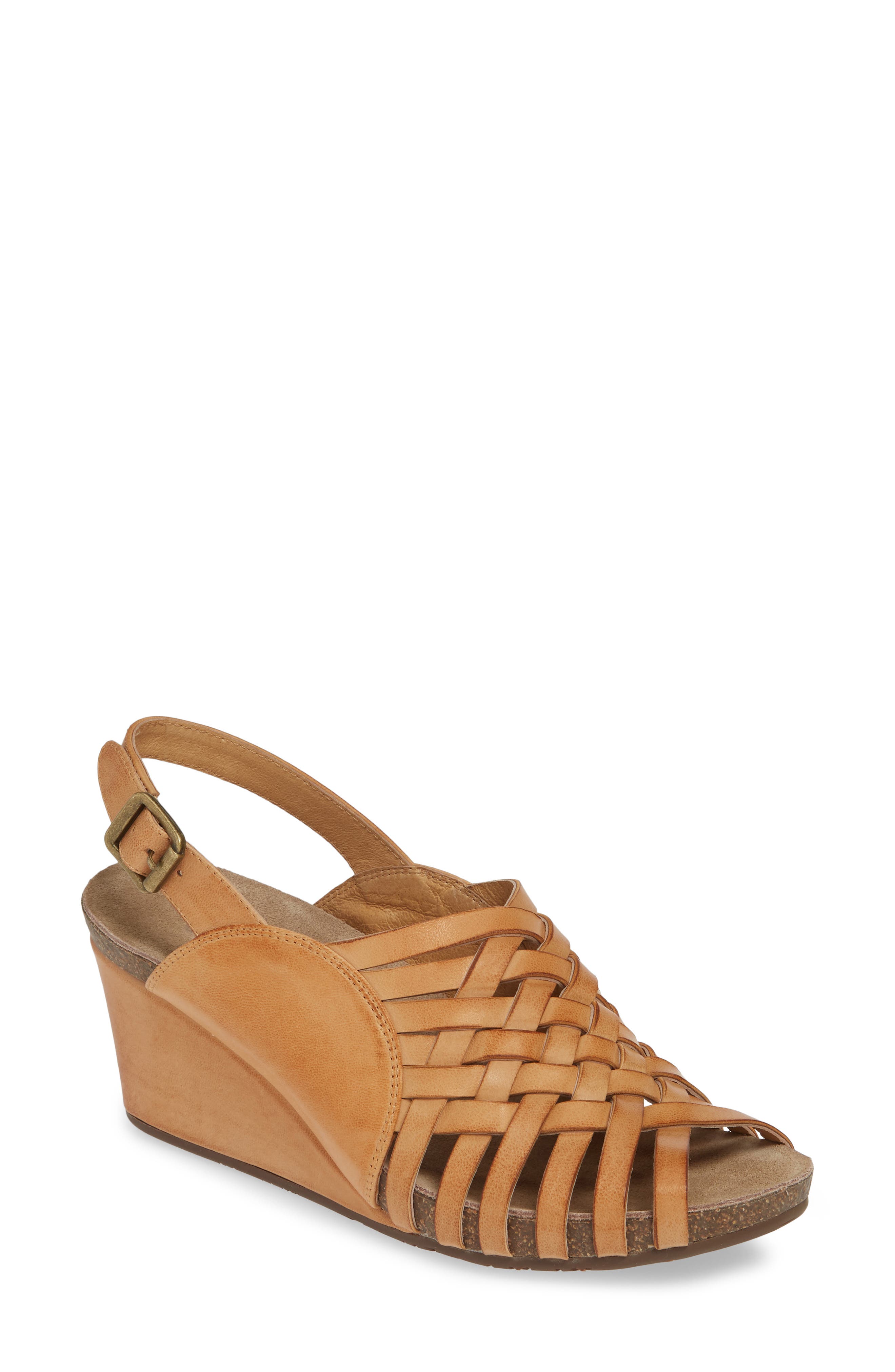 Chocolat Blu Eliana Woven Wedge Sandal, Main, color, 